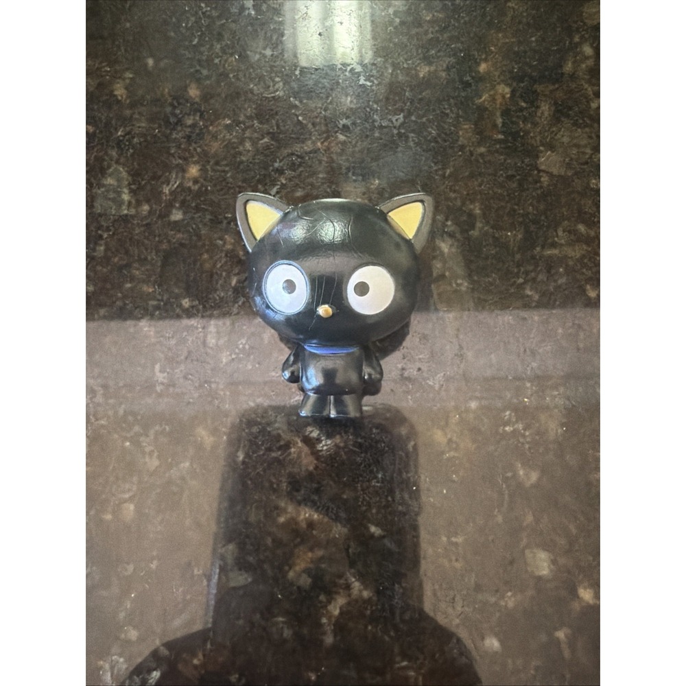 Sanrio Chococat Black Cat Plastic Figurine Figure Toy Black/Yellow
